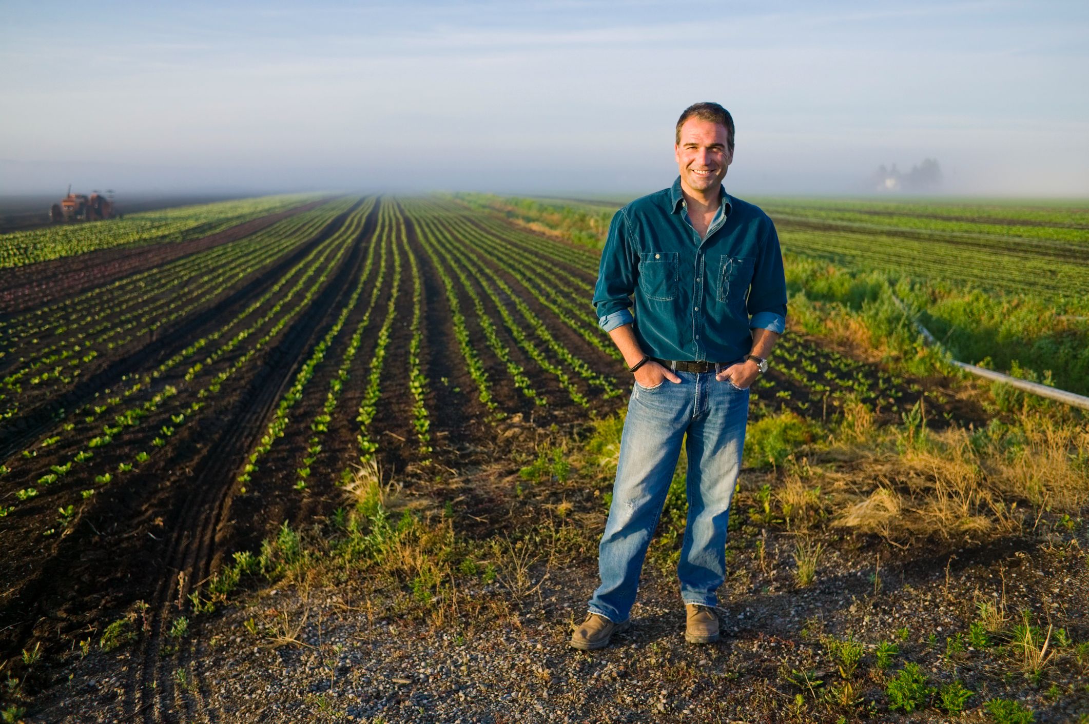 UM AGRICULTOR, BUSCANDO O AUMENTO DA PRODUTIVIDADE DE SUA