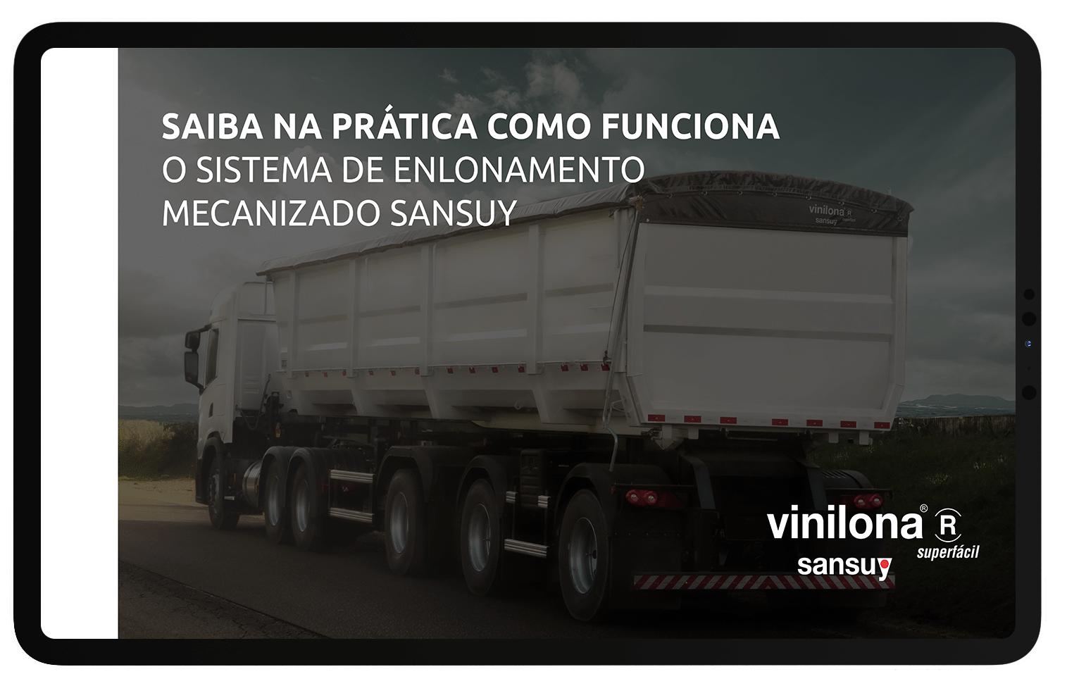 enlonamento mecanizado
