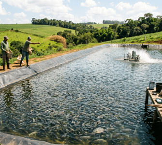 Criação de peixe em tanque escavado: como aumentar a produtividade com a estrutura certa