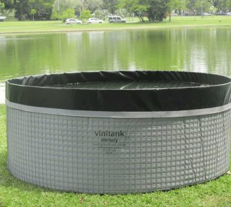 Tanque circular de lona PVC: por que escolher o Vinitank XP da Sansuy?